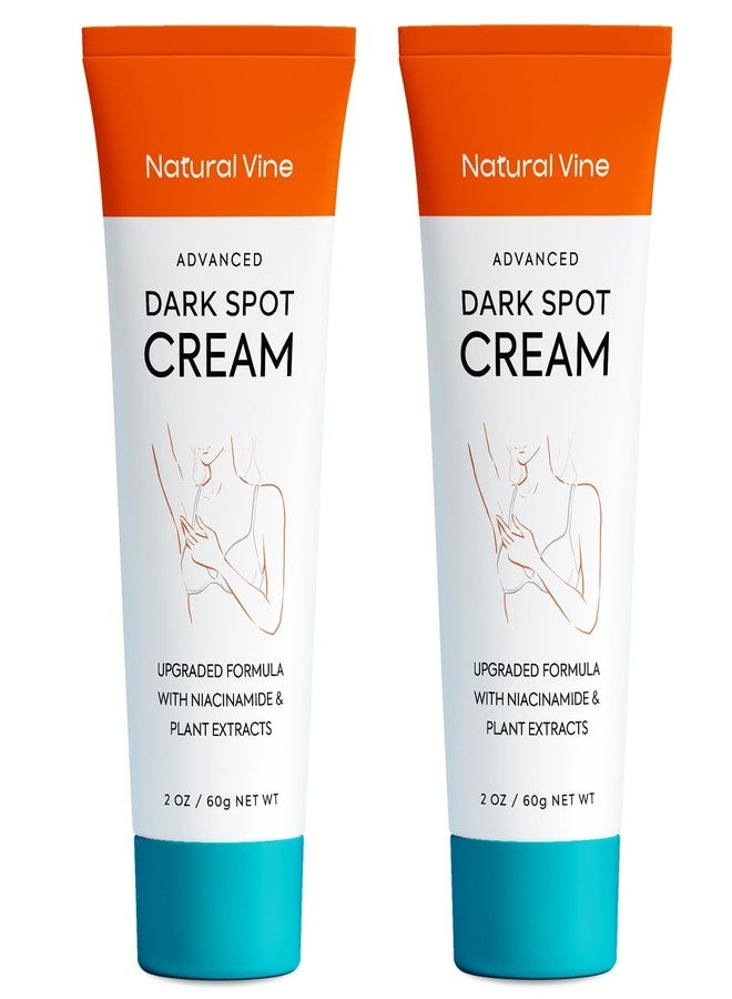 Natural Vine Dark Spot Corrector: Dark Spot Remover for Face and Body - Age Spot Brown Spot Sun Spot Remover Faded Spot Melasma Freckles Correcting - With Niacinamide for Women and Men 60g 2Pcs - Image 1